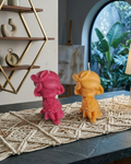 Floral Dream Girl Candles: Sculpted Girl Candles