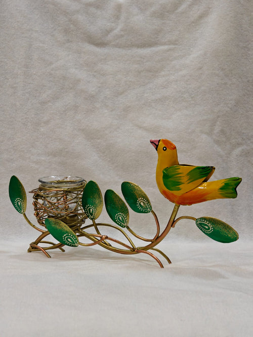 Birdnest Candle Holder