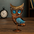 Multicolour Metal Owl Multi-Utility Stand – Home Organiser